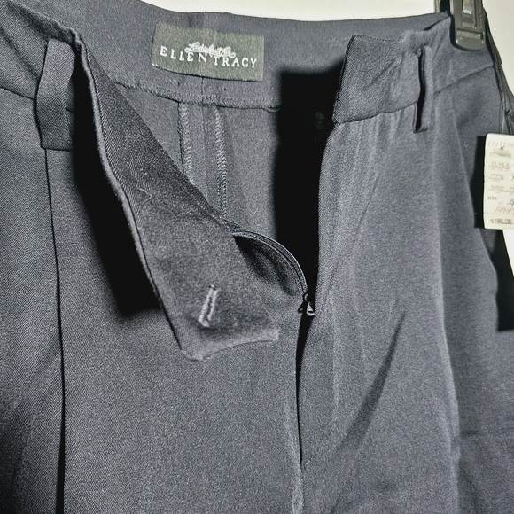 Linda for Ellen Tracy navy blue Trouser Pants 14 nwt - Picture 4 of 8